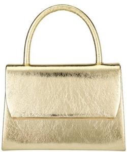 Grab Handle Mini Bag HBG-104782 GOLD